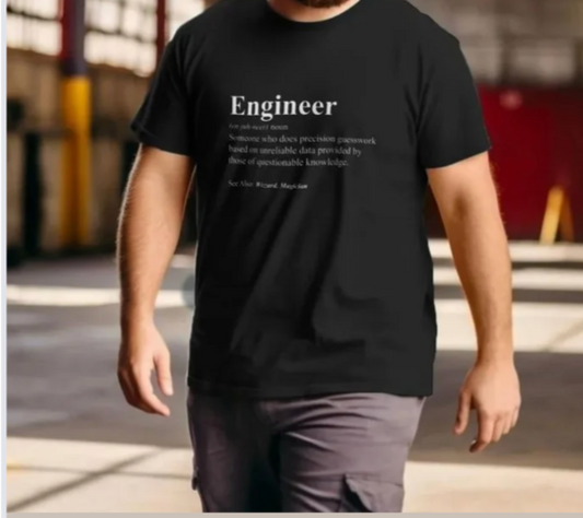 High Definition Short Sleeve Tee (Adult Male Custom Dictionary Definition T-Shirt)