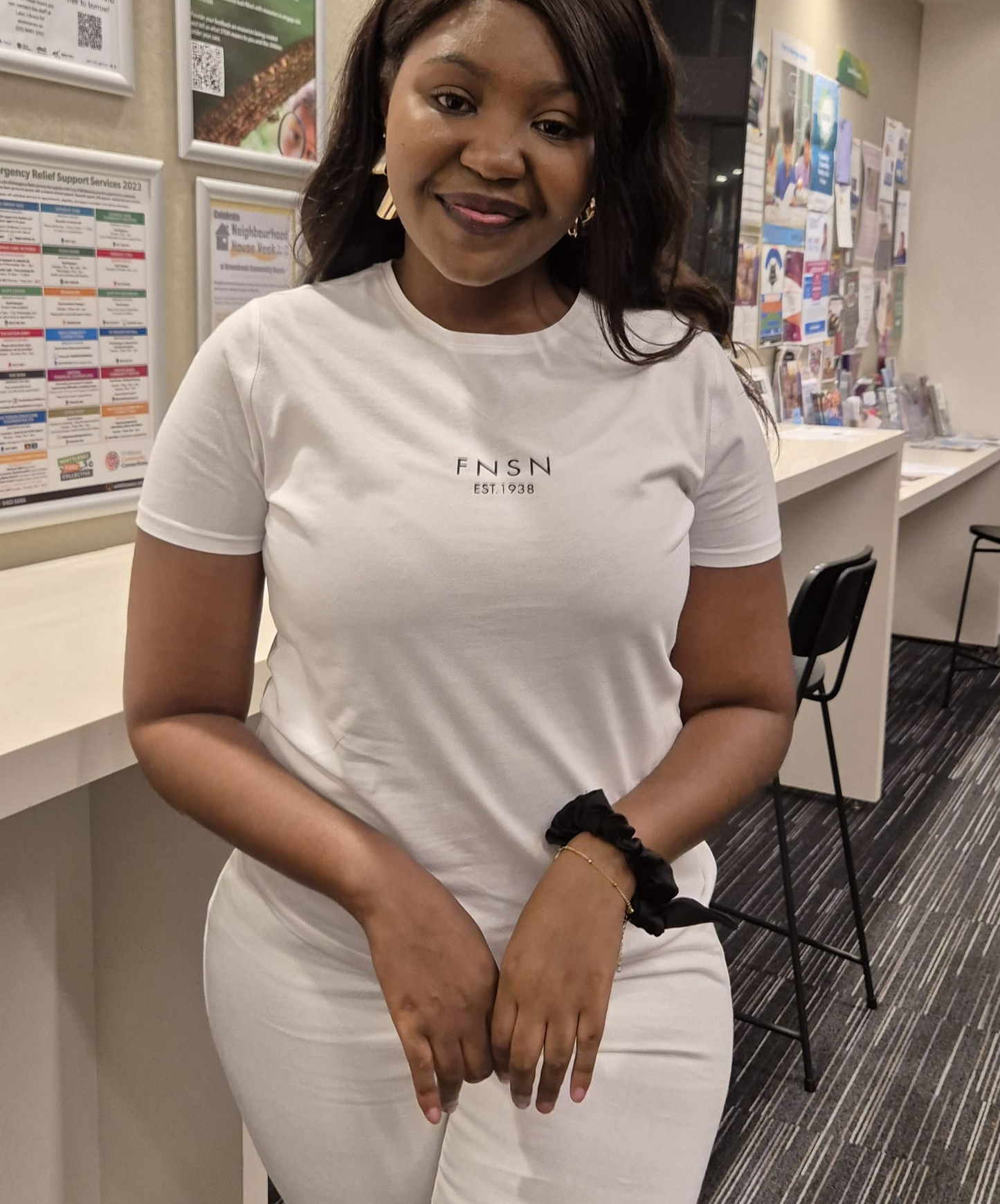'FNSN' Line Female Adult T-Shirt